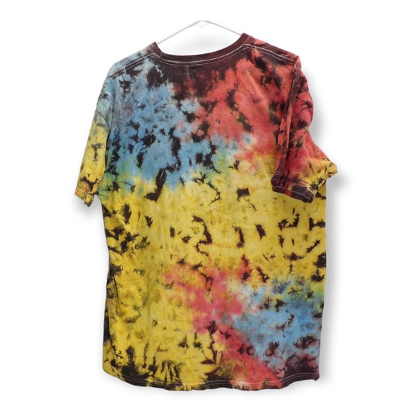 🟢👕Dum Dum Tie Dye Short Sleeve Large Shirt - Picture 2 of 4